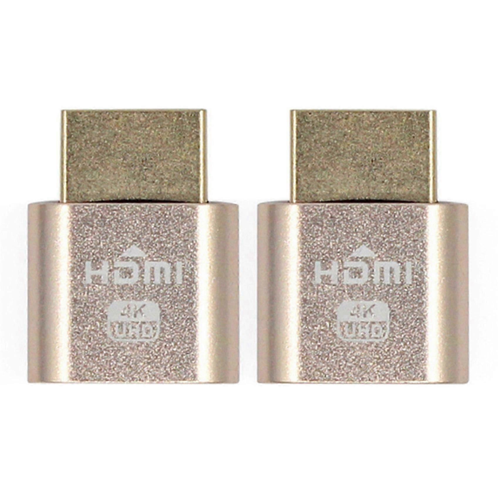 2Pcs VGA Dummy Plug 1920x1080 Headless Display