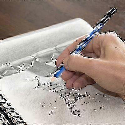 A Box Of 16 Graphite Pencil Drawing Tools With Erasers