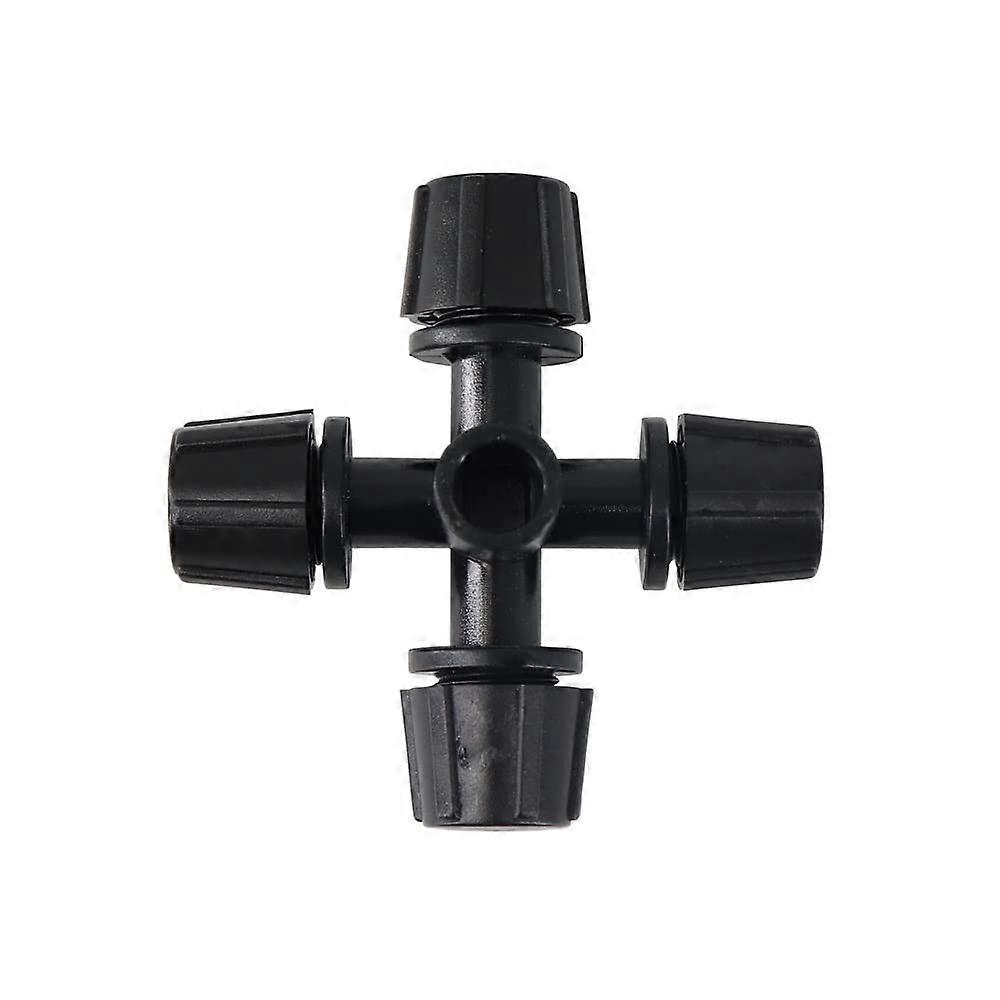 4Head Garden Irrigation Sprinkler with Adjustable Micro Mist Nozzle for Greenhouse Cooling