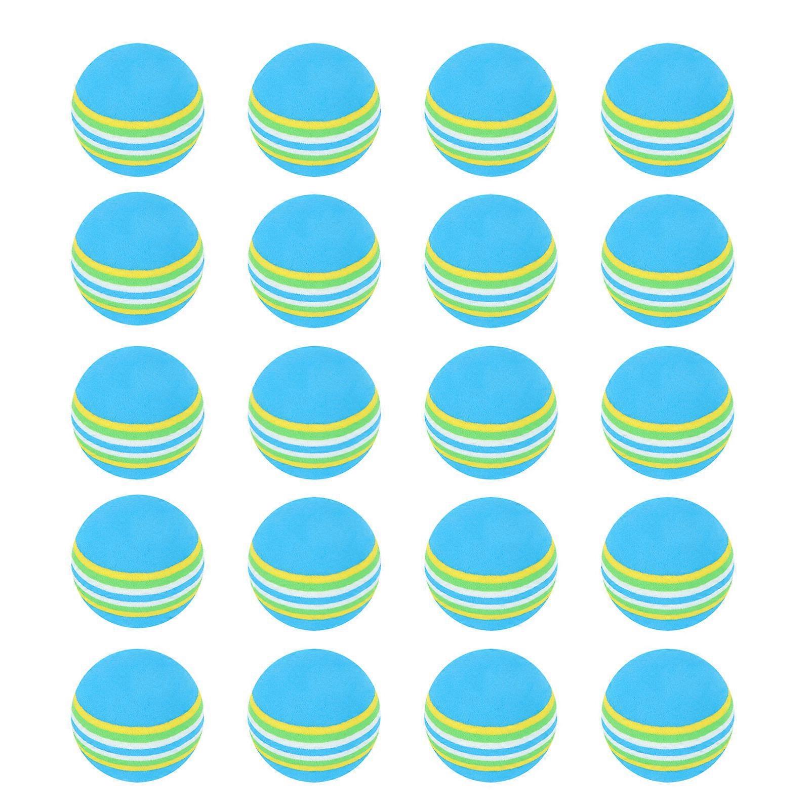 Golf Practice Rainbow Ball 25Pcs Eva Training Ball Indoor Use Set