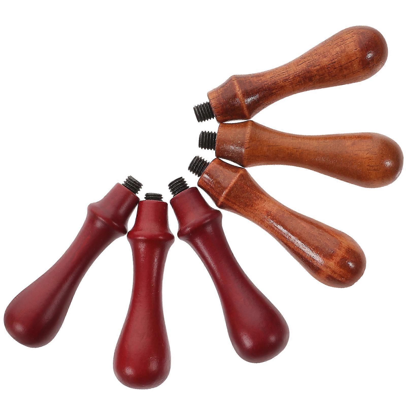 Wax Seal Stamp Handle for DIY Crafts Replacement 6Pcs Universal Set