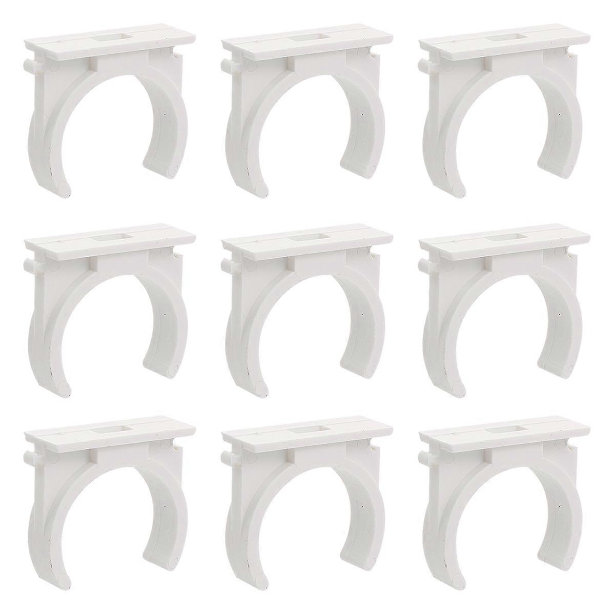 Pipe Brackets Holder Clamps DIY Enthusiasts Fast Installation 100Pack