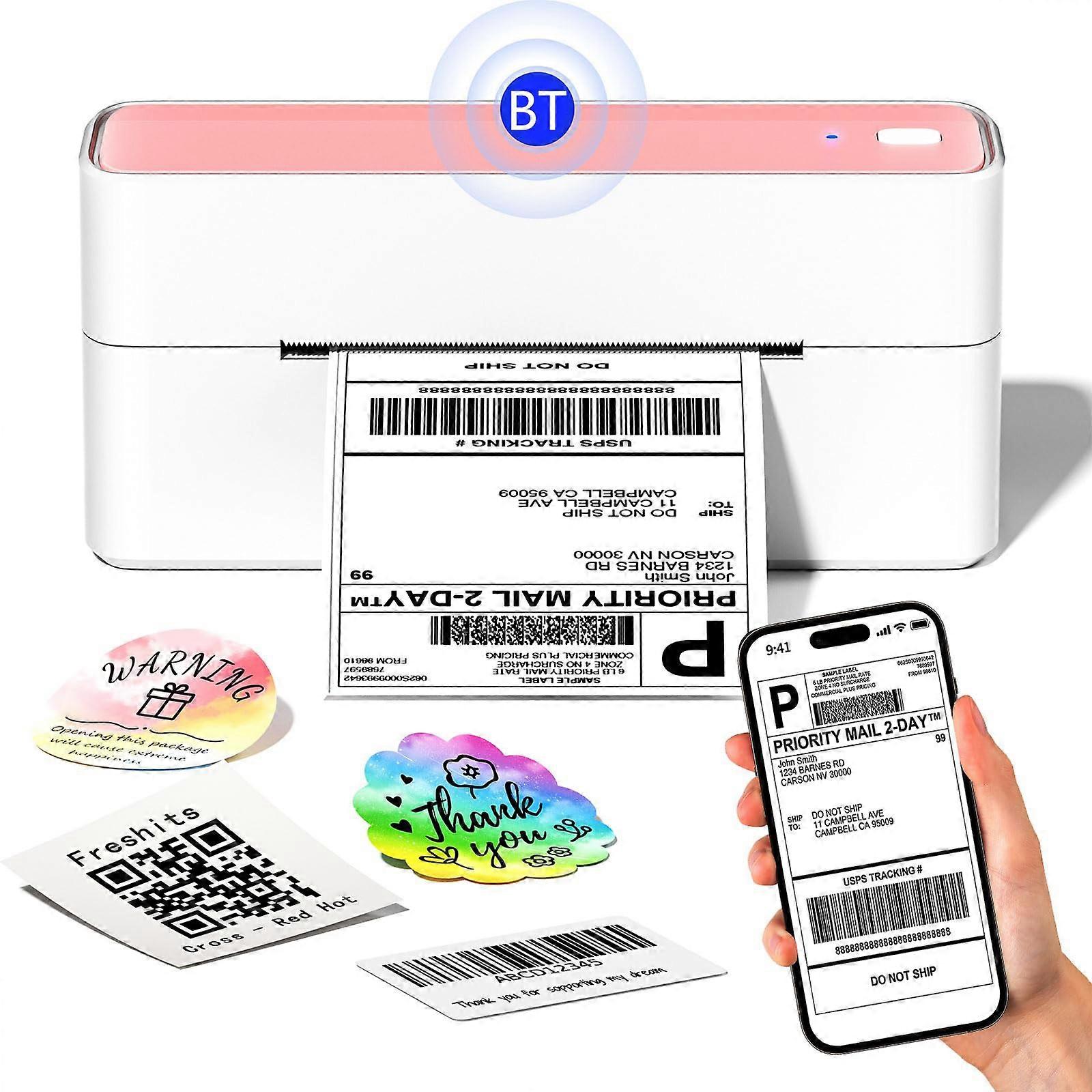 PHOMEMO PM241-BT 203DPI Inkless Thermal Printer Bluetooth-compatible Label Printer