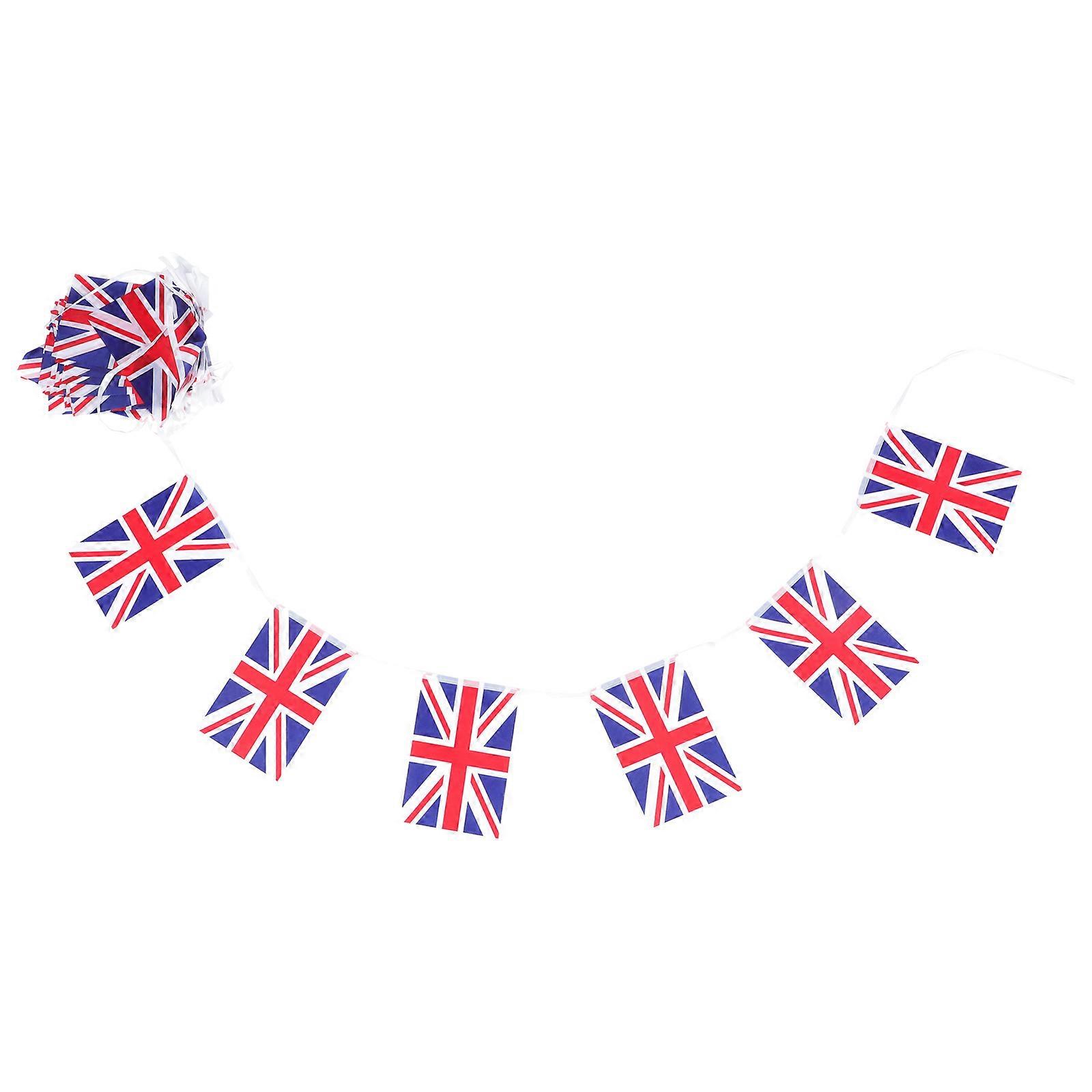 United Kingdom String Flag for Home Decor 3Sets Hanging Banner