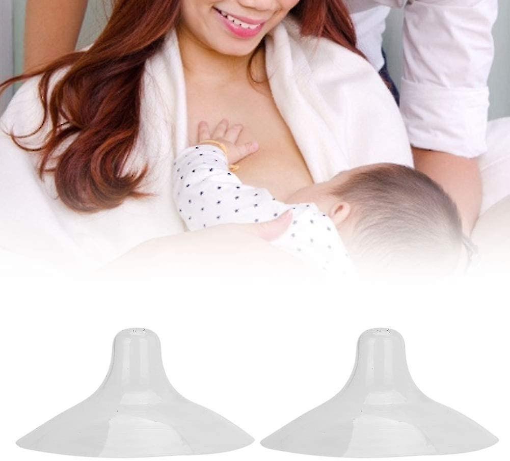 Silicone Nipple Protector, 2 Piece Nipple Shield Silicone Nipple Protector Breast Pads