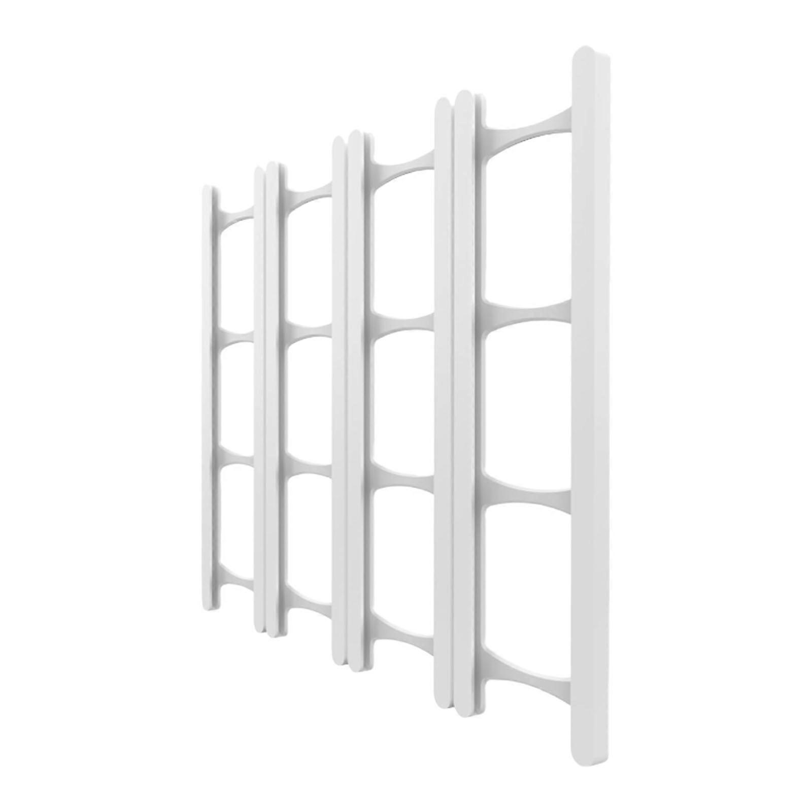 Extendable Sticky Adhesive Coffee Capsules Rack Wall Mount ABS Materials Space Efficient Designs Kitchen Storage Multicolor