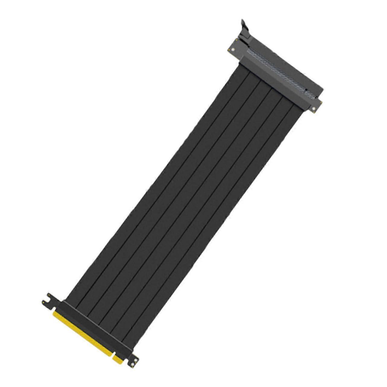 PCIe Riser Cable for Graphics Card with Pure Copper Core, Shielded Long Flexible GPU Extension