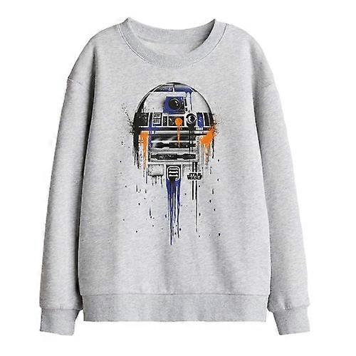 Star Wars Childrens/Kids R2-D2 Paint Drip Sweatshirt