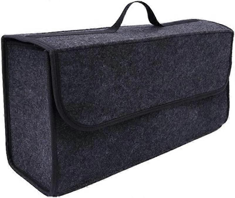 Foldable Felt Car Trunk Organizer Box for Easy Storage and Compact Auto Interior Tidying
