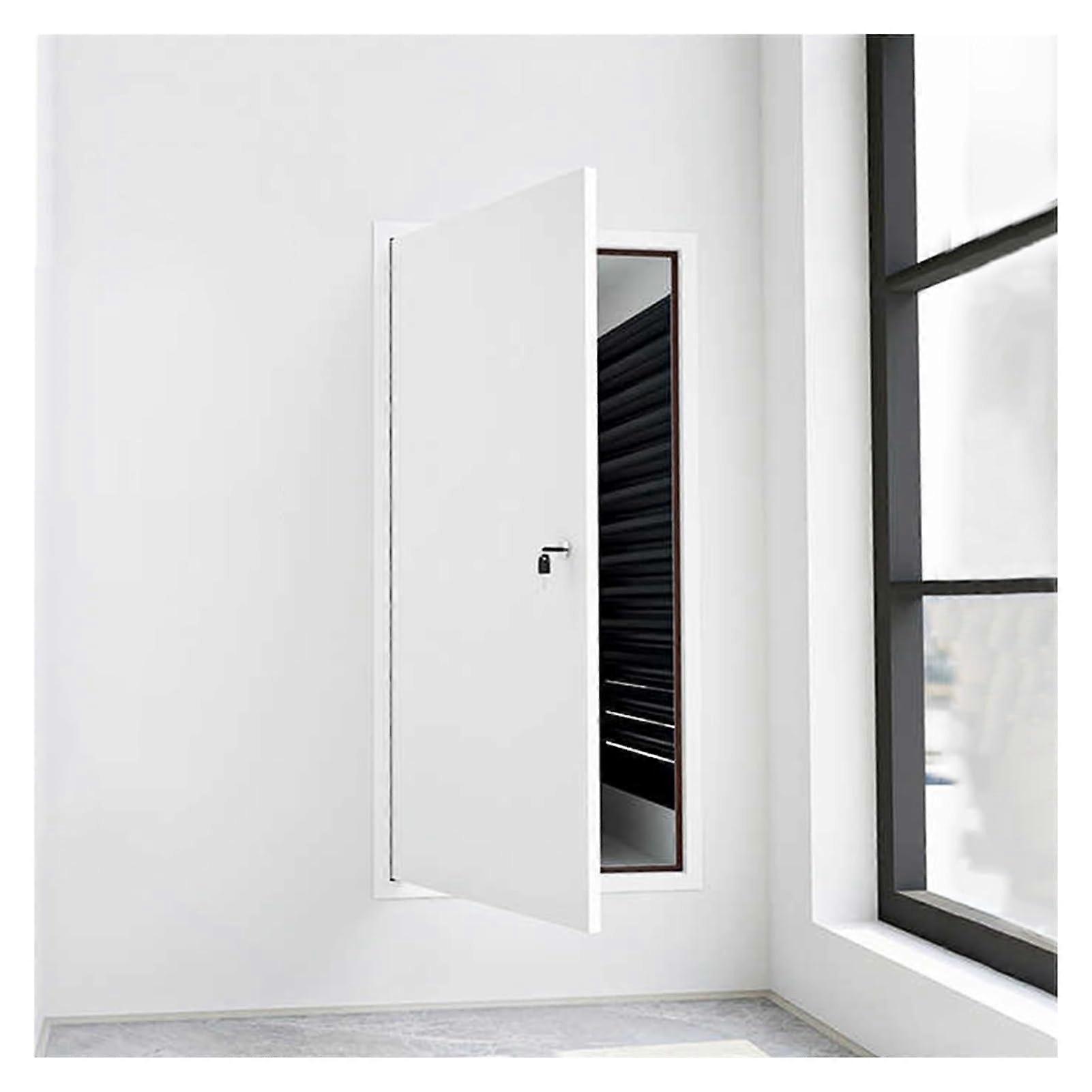 Lockable Aluminum Access Panel Door for Drywall and Ceiling with Key, Waterproof Flush Design 50x50cm