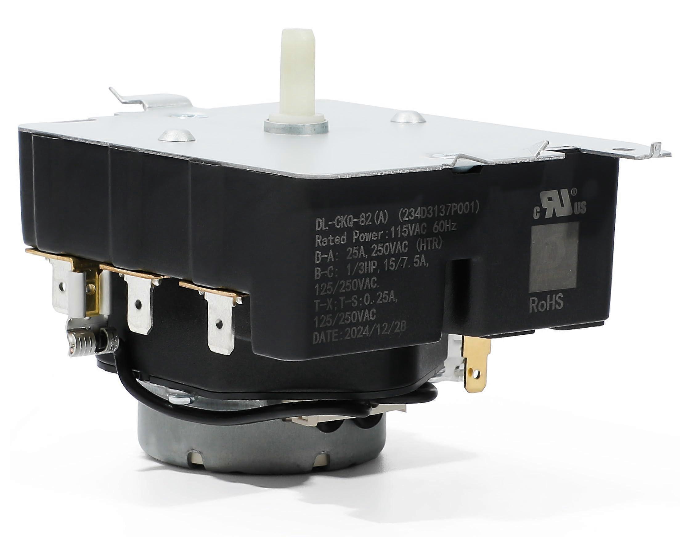 Dryer Timer WE4M532 Replacement for GE Dryer, Precise Cycle Control, Easy DIY Install, Durable Design