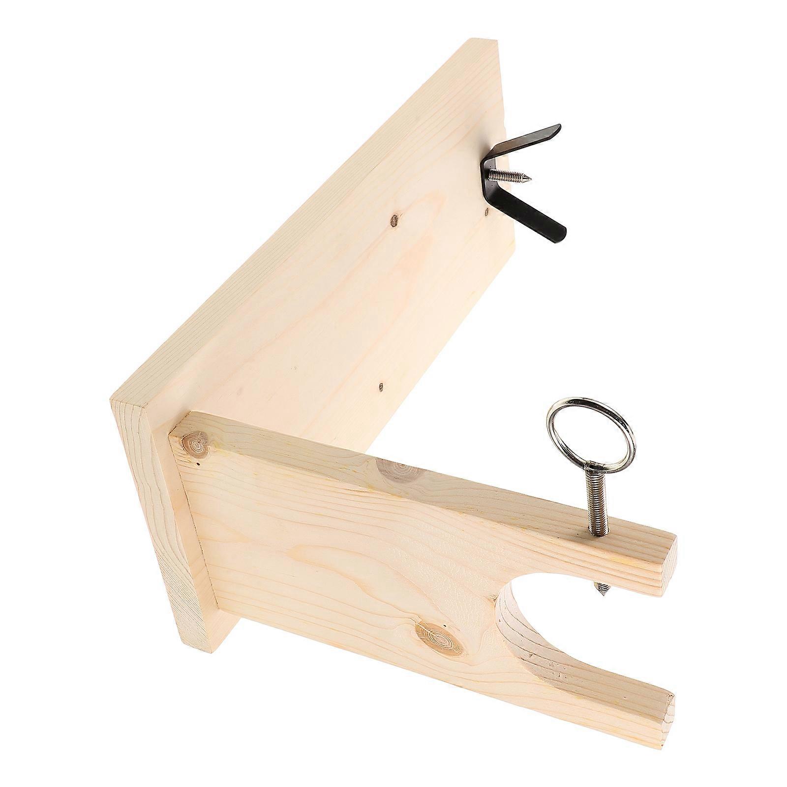 Spanish Ham Stand Wood and Metal for Storage Kitchen Use