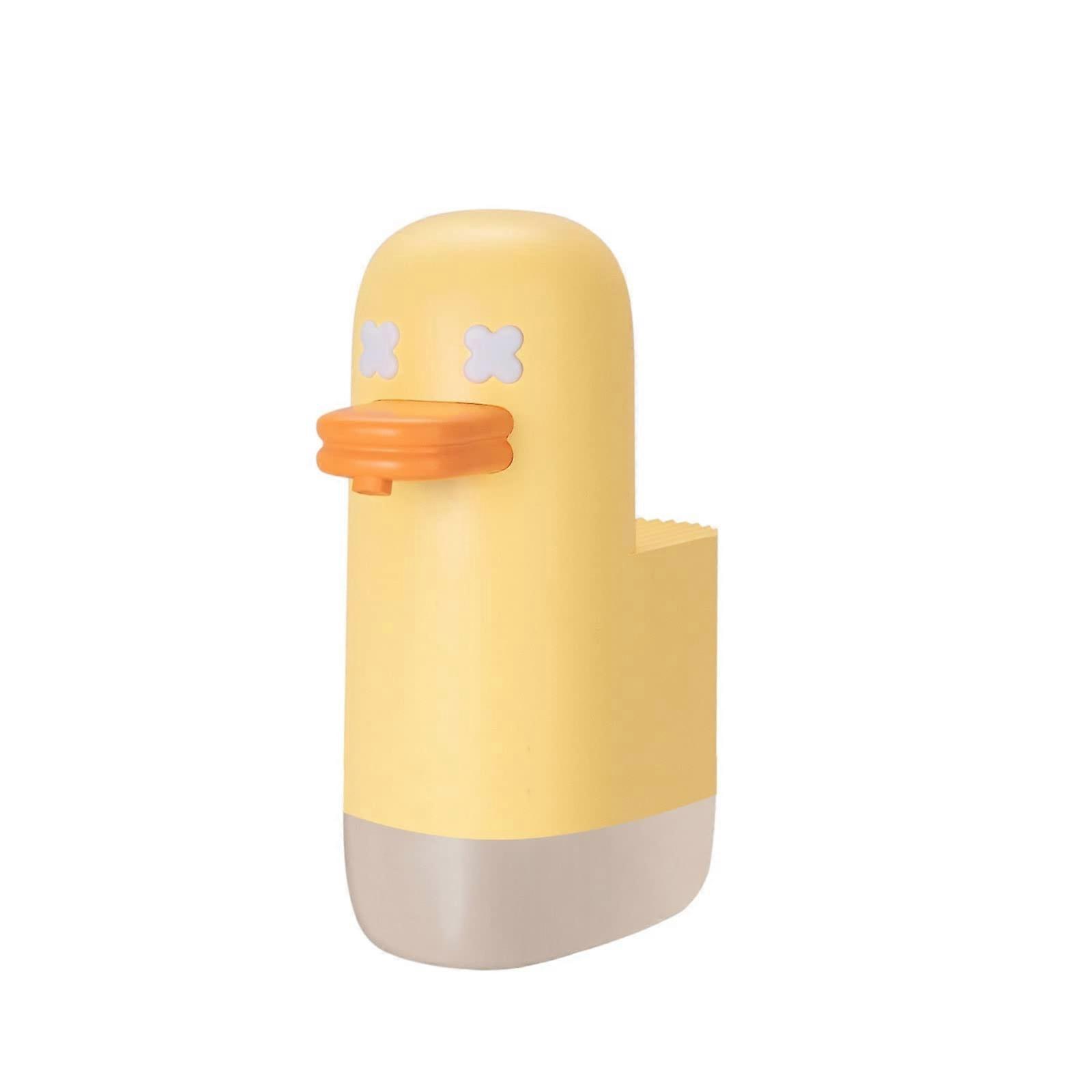 Touchless Soap Dispenser with Smart Sensor, Rechargeable IPX5 Foaming Yellow Duck 350ml