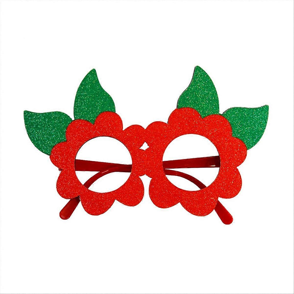 Hawaiian Glasses Tropical Theme Decorations Glasses Frame,B