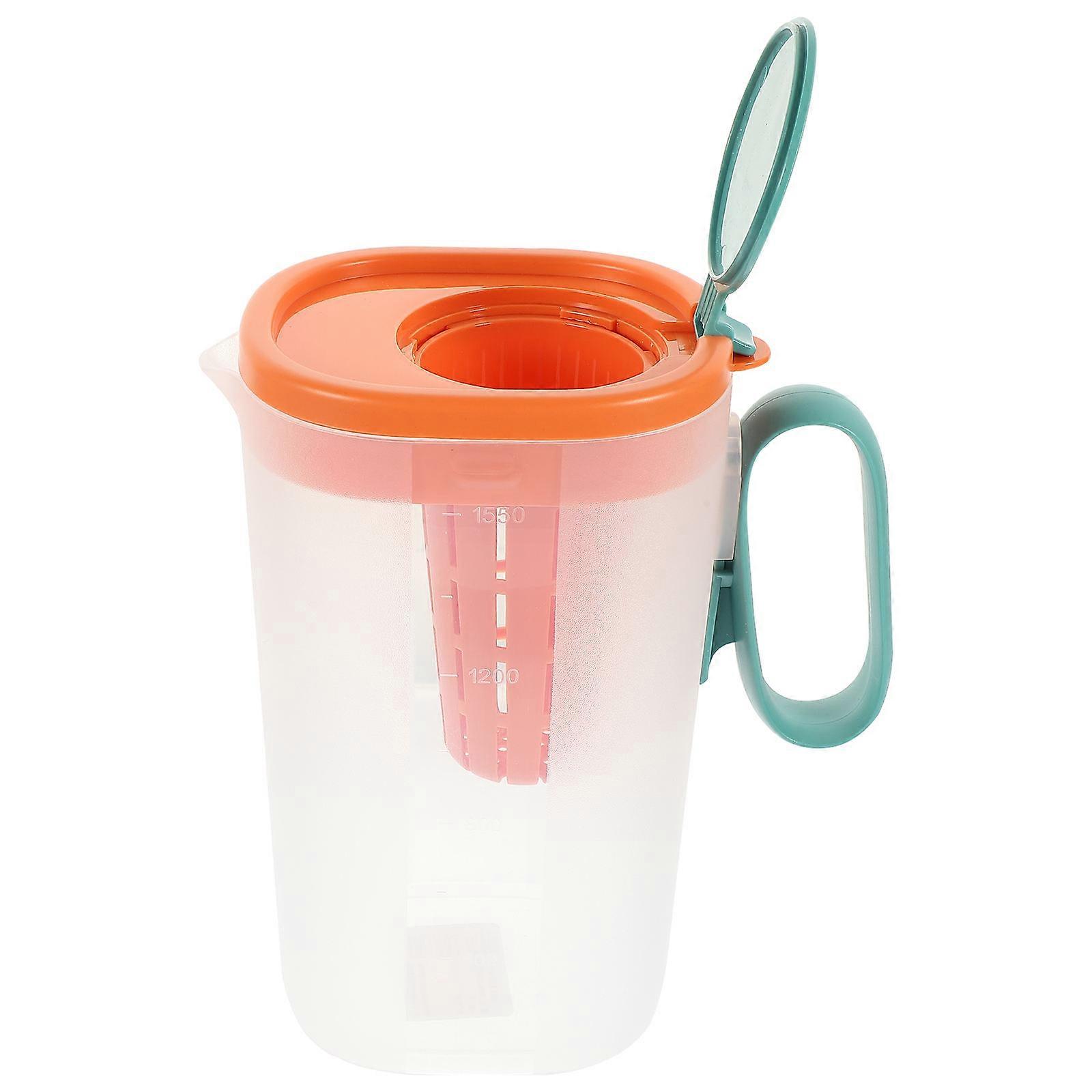 Household Water Pitcher for Cold Water with Lid Large Capacity Kitchen Container