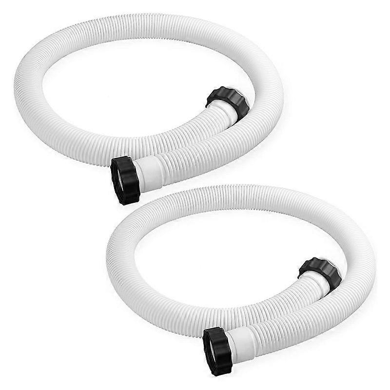 2 Pcs Pool Pump Replacement Hose 1.5 Inch Diameter 59 Inch Long