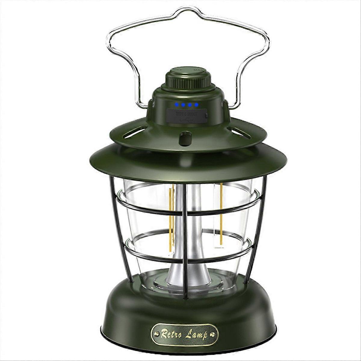 Retro Lantern Outdoor Multi-Function Camping Tent Light C