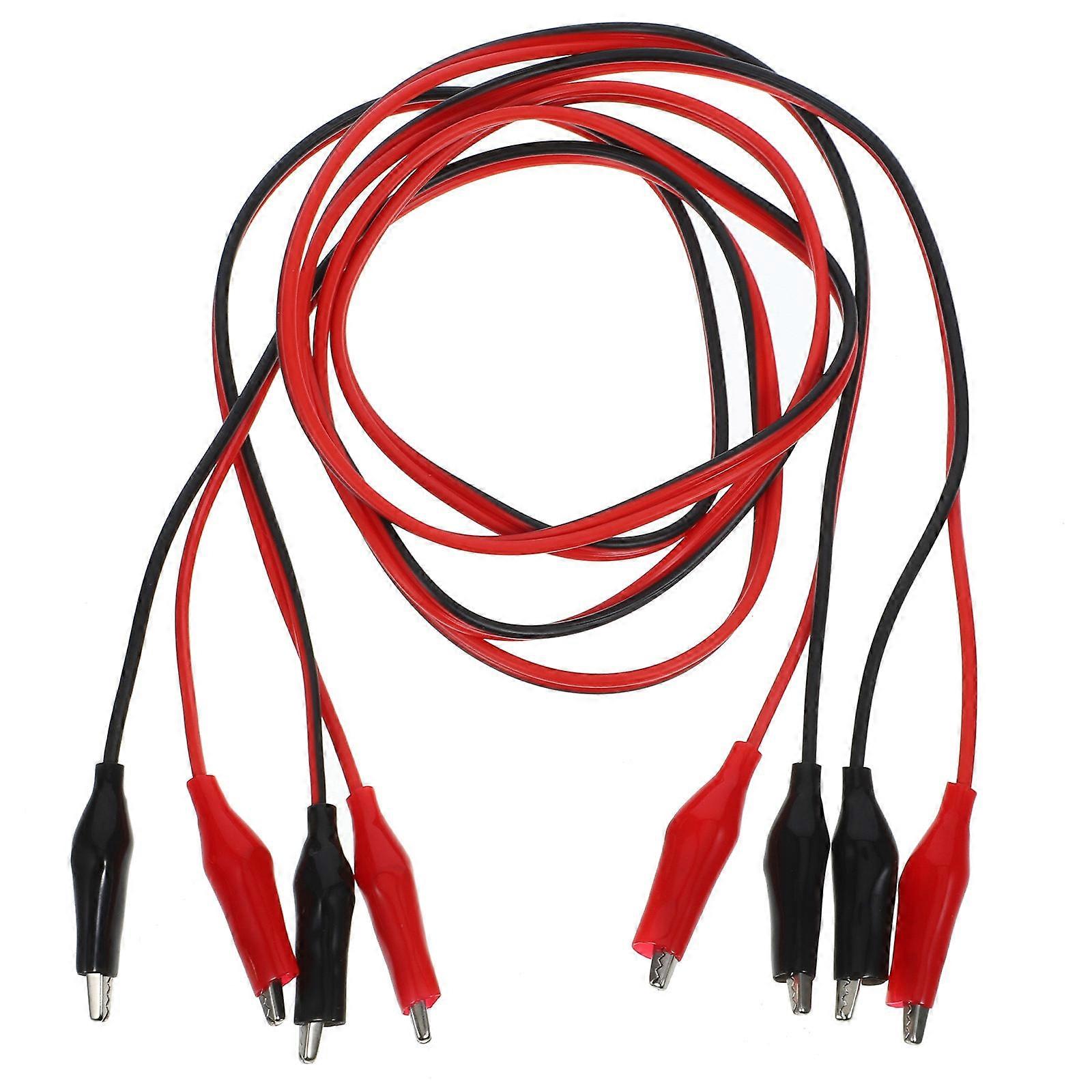 Test Jumper Wires Clip For Connection Multiple Circuit Testing 100.00X2.00X1.00cm Durable 2Pcs