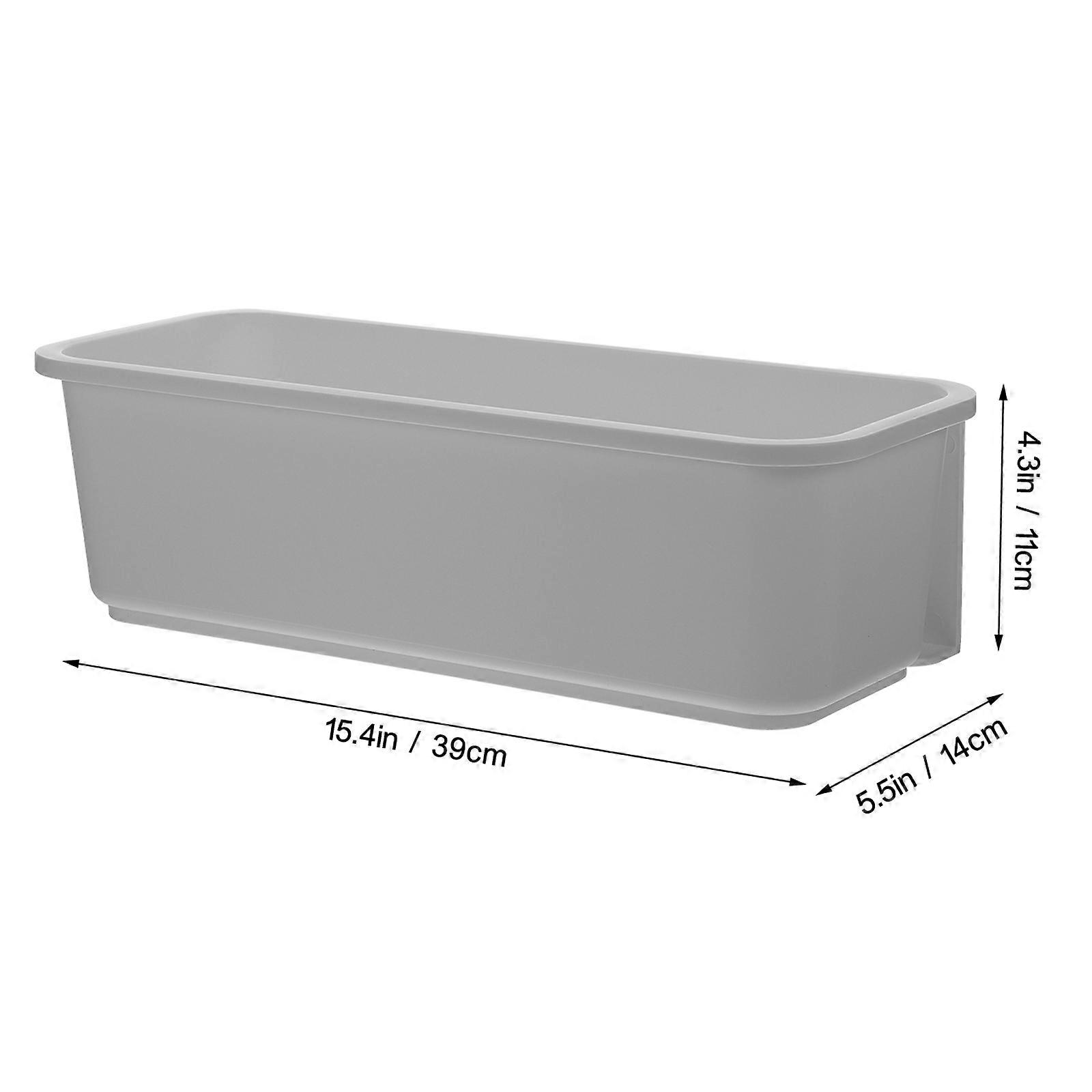 Storage Boxes Wall-Mounted Holder for Kitchen Tableware 1Set
