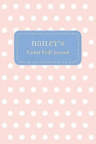 Kieszonkowy elegancki dziennik Hailey, kropki