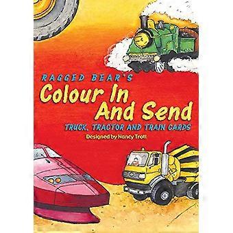 Kleur & verzenden Truck, trekker & trein kaarten