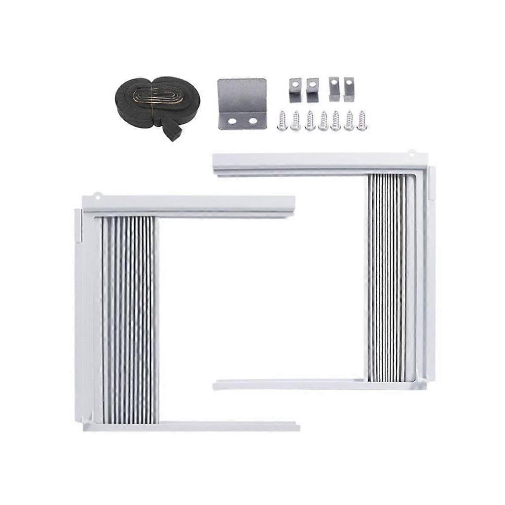 Adjustable Window Air Conditioner Side Panel with Double Layer Insulation for Energy Saving Indoor Use