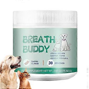 Pet oral care powder Pet Oral Odor Cleansing Care Tooth Powder Fresh