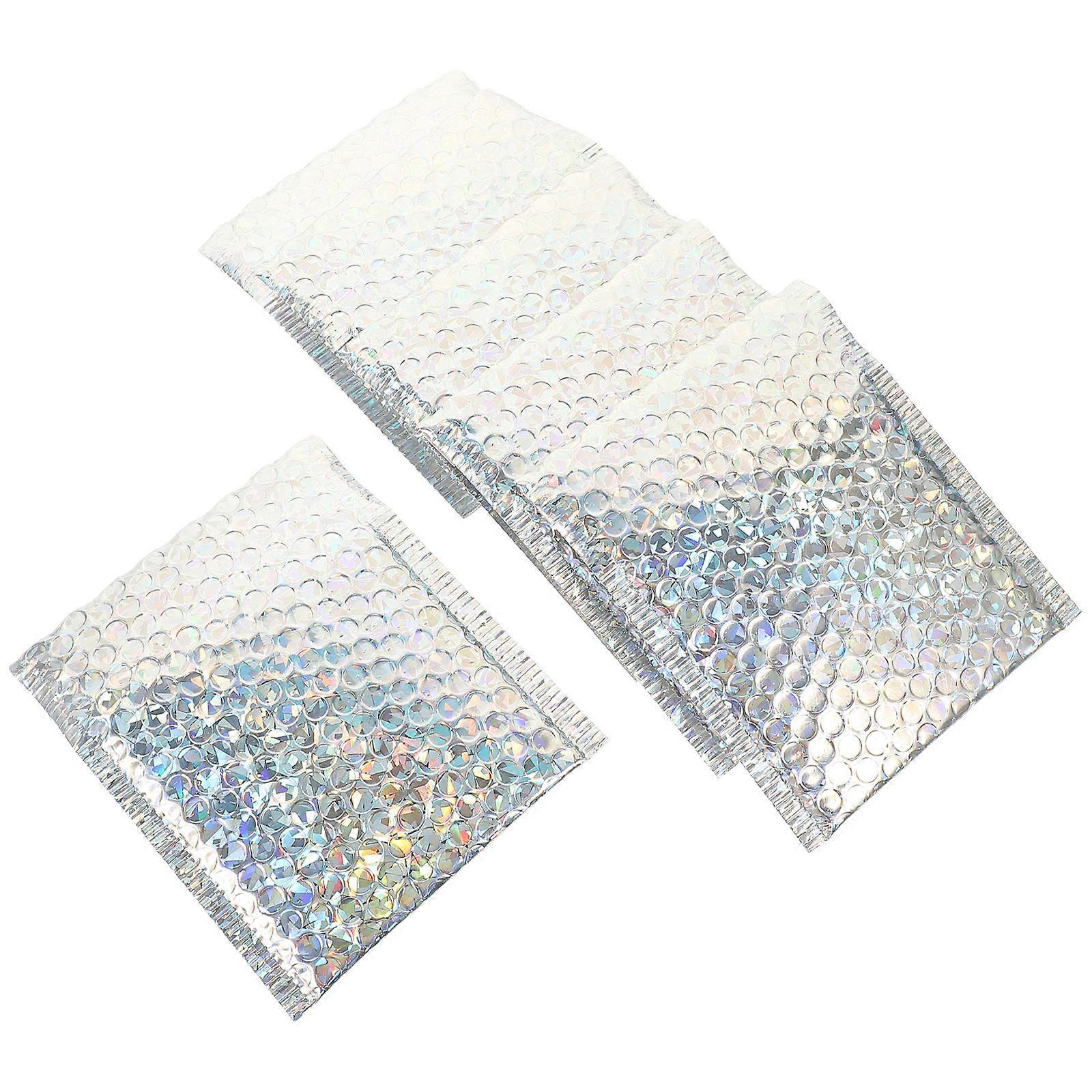 Silver Adhesive Envelopes Mailers for Packaging 60Pcs Multi-Function Bags