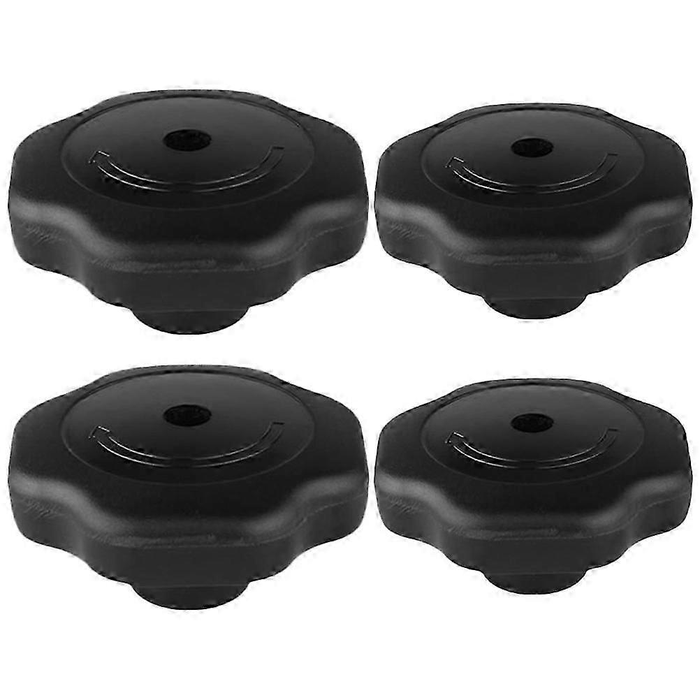 Black Pressure Cooker Knobs Replacement Plastic Lid Handles Explosion Proof 4Pcs