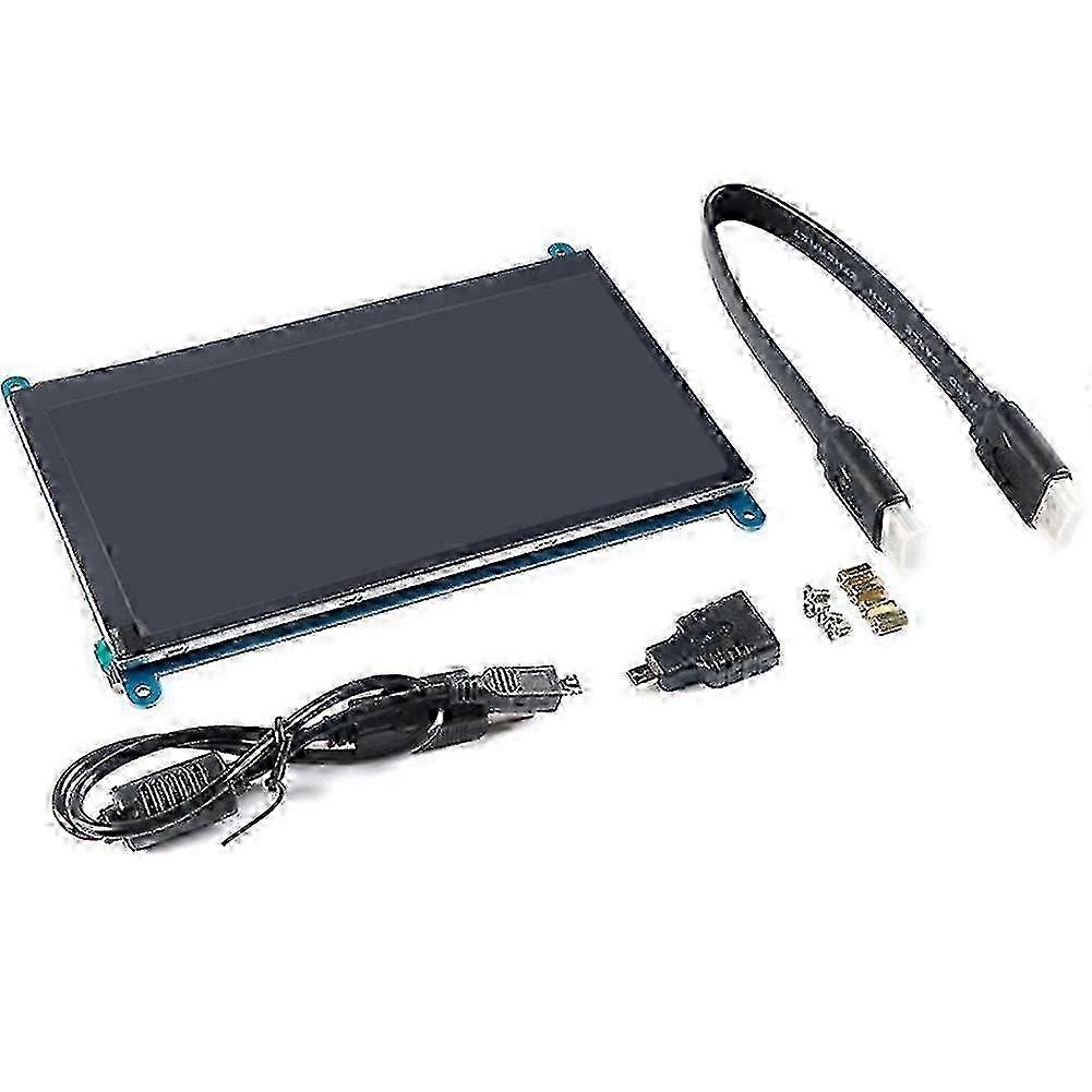 1024x600 Portable 7 Inch Touch -compatible Display Touch Screen Panel For Raspberry Display Lcd Diy 25-26