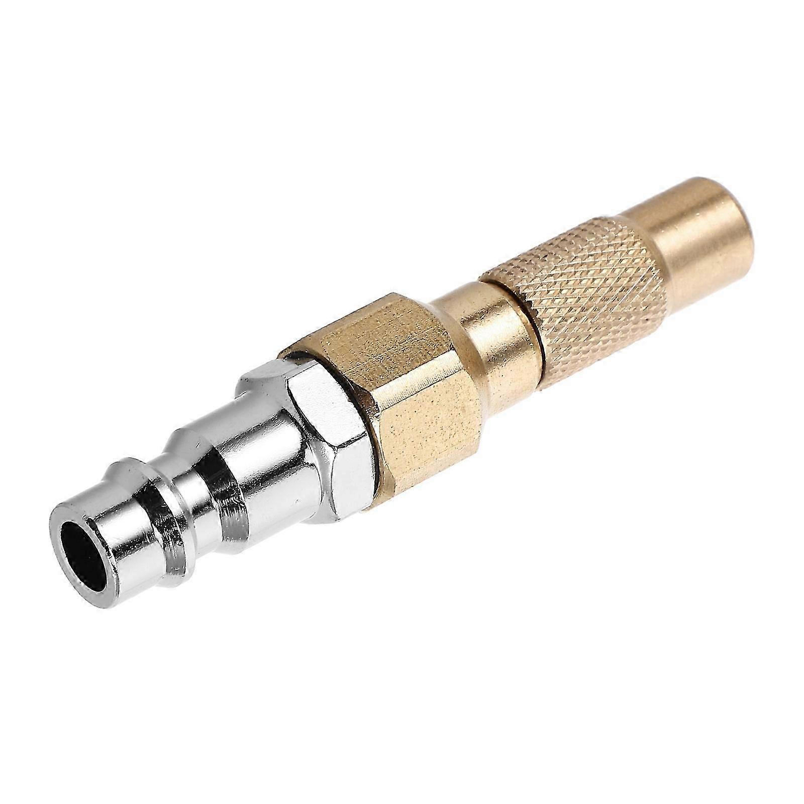 Threaded Air Nozzle Adapter Air Compressor Hose Connector Quick Release For Ball Inflation General Users 1Set