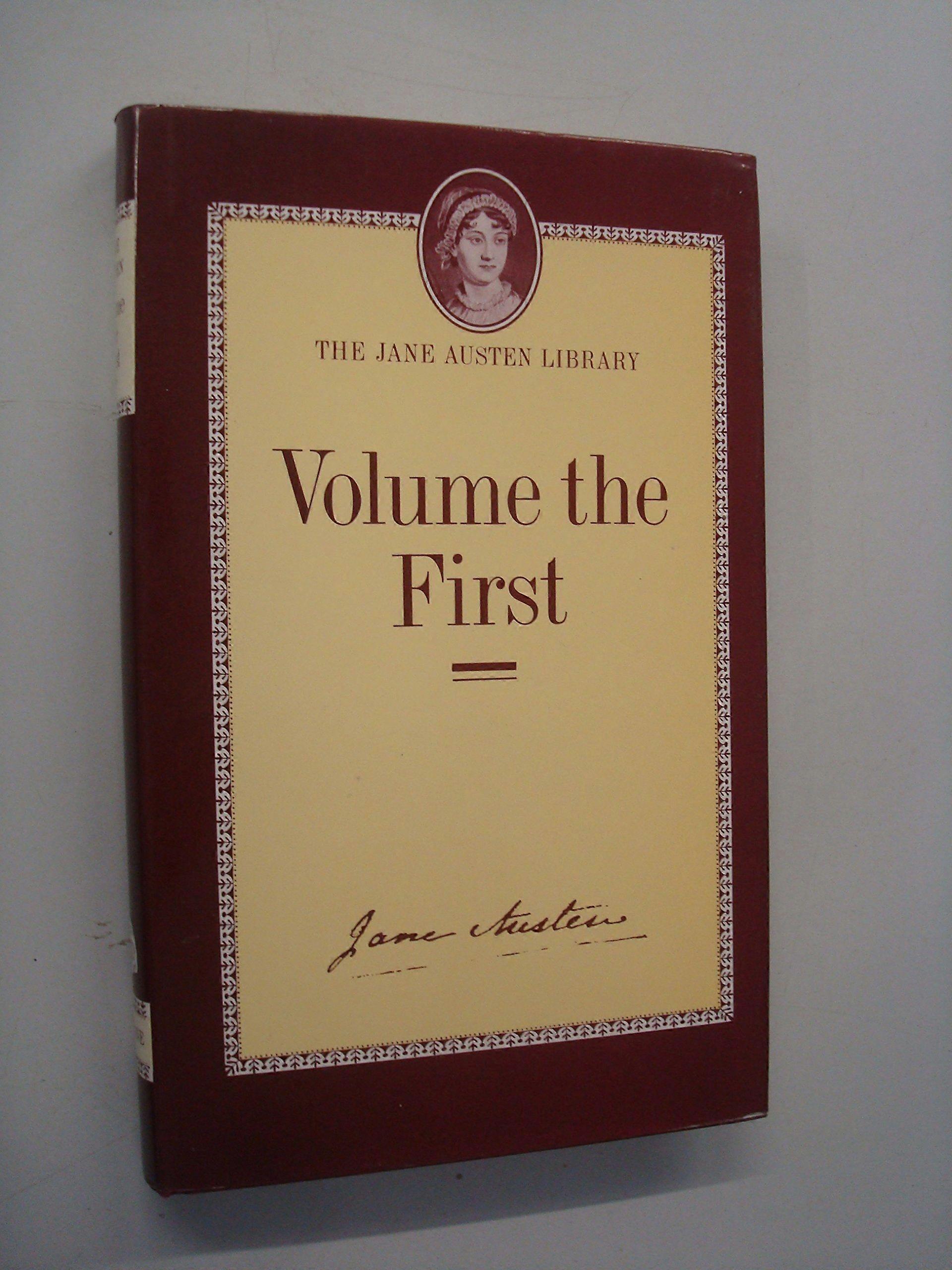 Volume the first the jane austen library