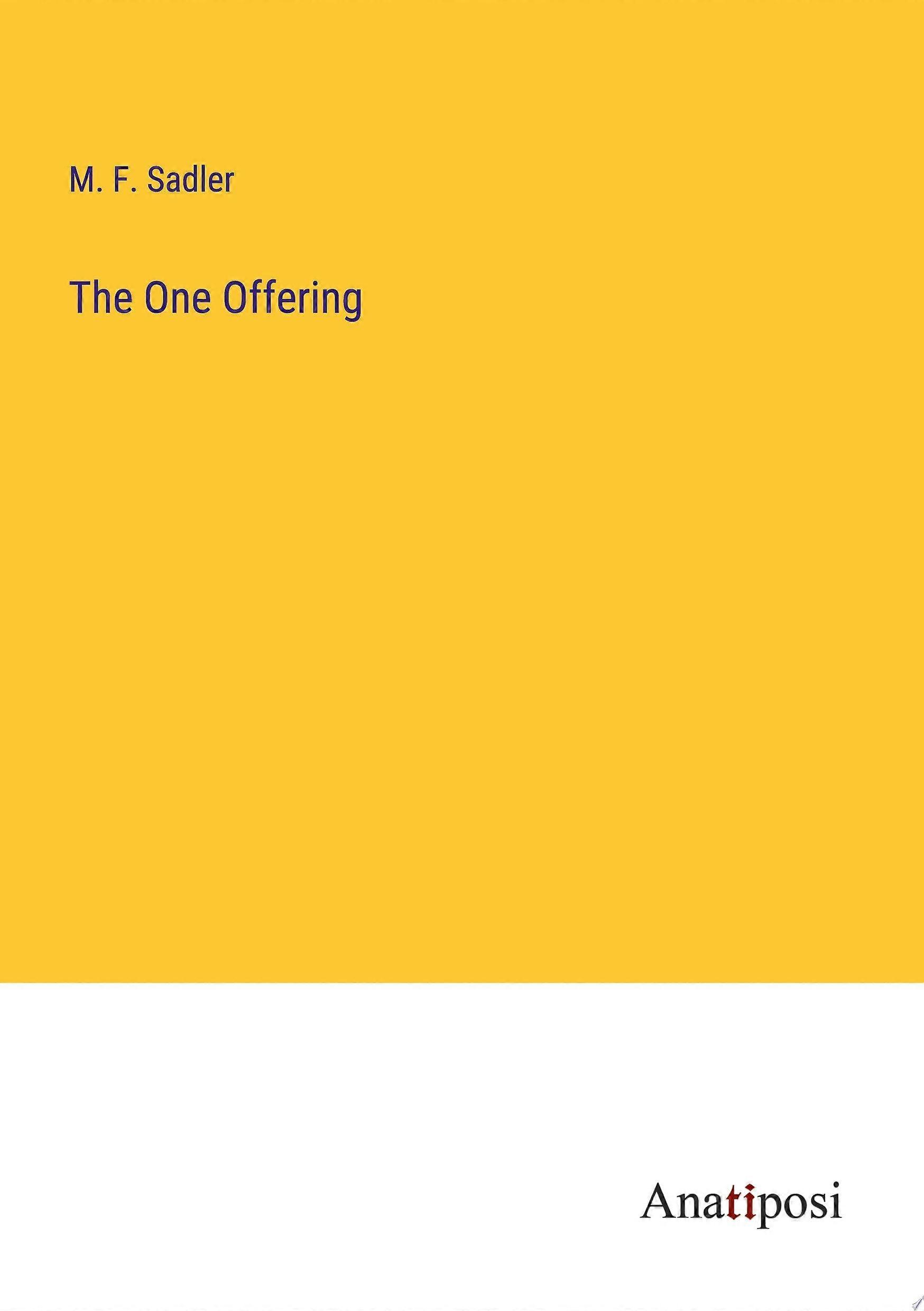 The one offering