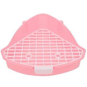 Kaninchen-Toilette, Hamster-Toilette für Kleintiere, waschbar, kompaktes Design, PP-Material, 1 Stück