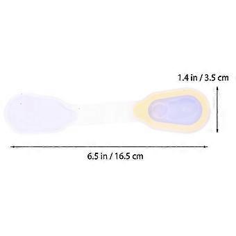 Running Backpack Light Silicone Clip Light For Hiking And Dog Walking Yellow 8 x 3.2 x 1.6 Cm 3 Modes 1Pcs