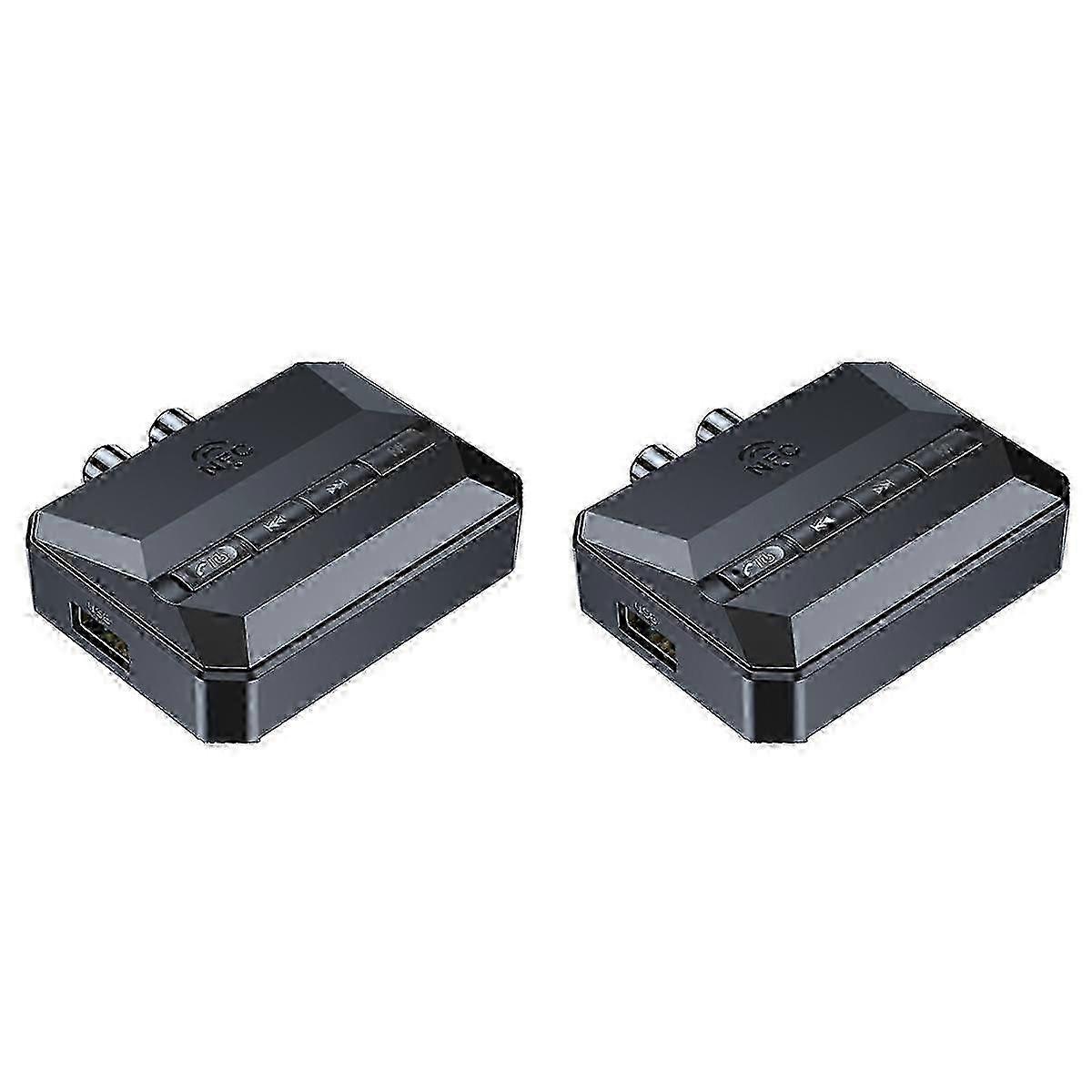Bluetooth 5.3 Audio Receiver USB U Disk Playback Wireless Adapter