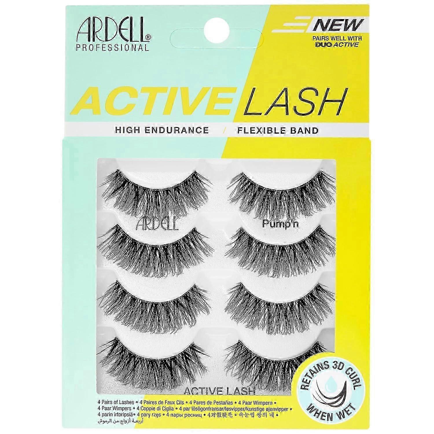 False Eyelashes | Cat Eye Lashes | Thin, Waterproof, Lightweight | 4 Pairs