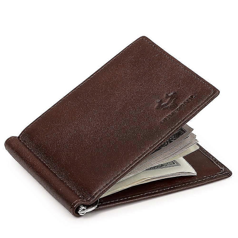 Simple Leather Wallet Lightweight Men Card Holder