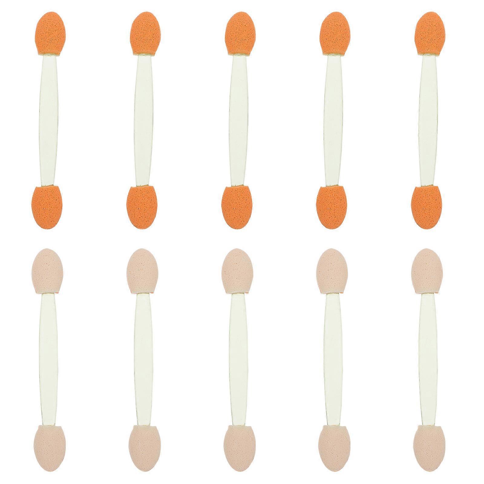 Eyeshadow Brush Professional Double-Headed Makeup Tool for Eyeshadow Application 100Pcs