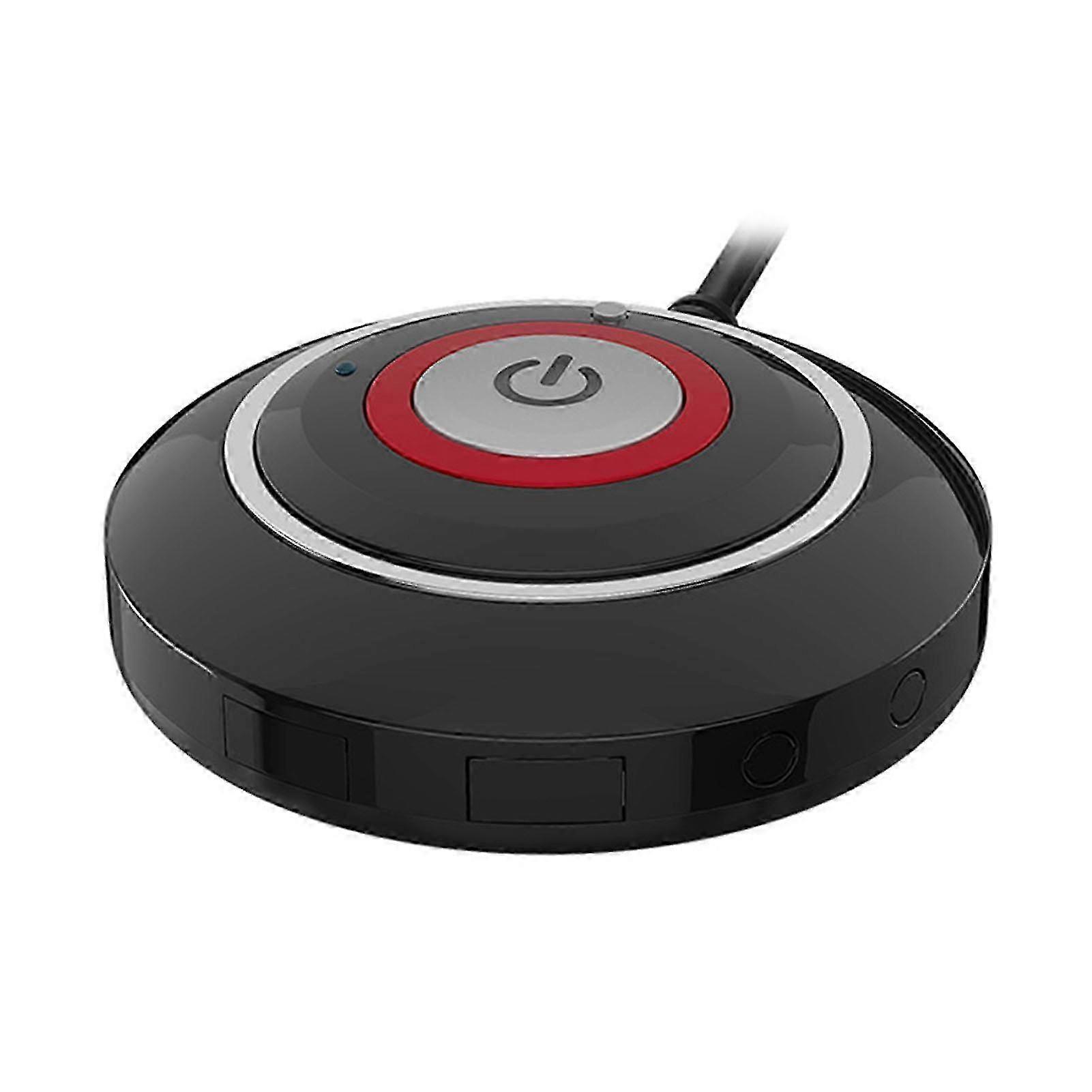 Desktop Switch Dual USB Audio Sensitive PC Reset with Extension Cord Desktop PC Power Button Switch