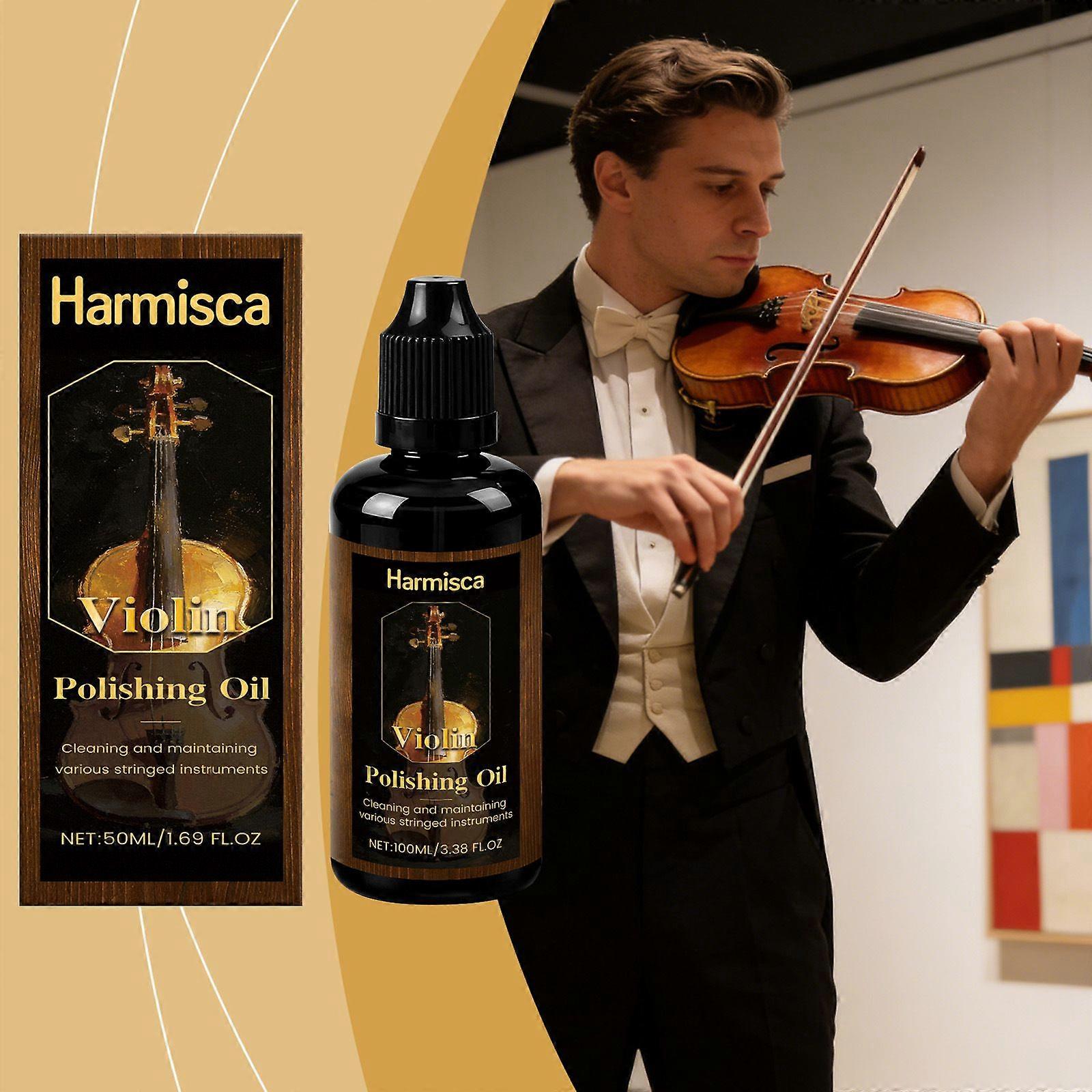 String Instrument Polishing Oil for Cleaning & Maintenance