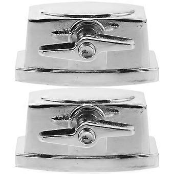 2pcs Floor Tom Leg Bracket Mount Drum Holder Base Plate Rack Clamp Tom Drum Holder Bracket Base For Musical Instrument Accessory