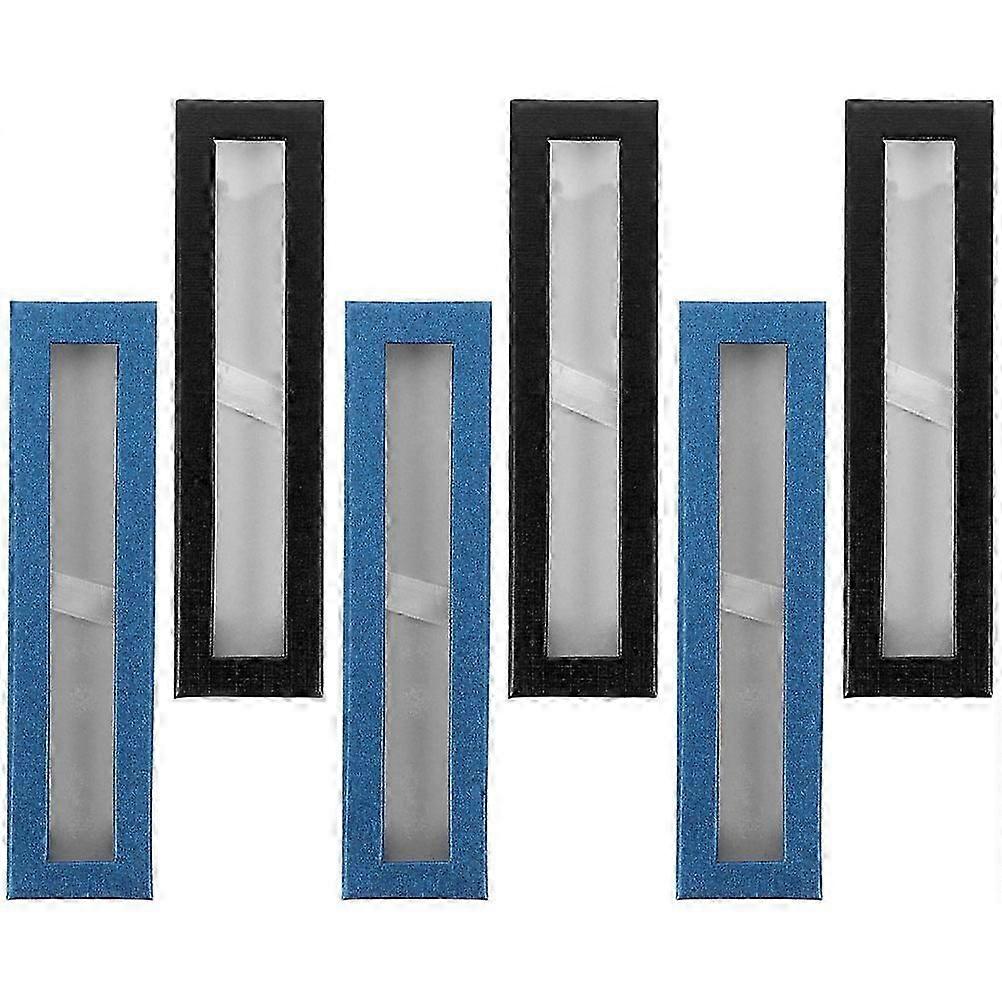 Durable Paper Round Ballpoint Pen Boxes Gift Empty for Packing 6Pcs