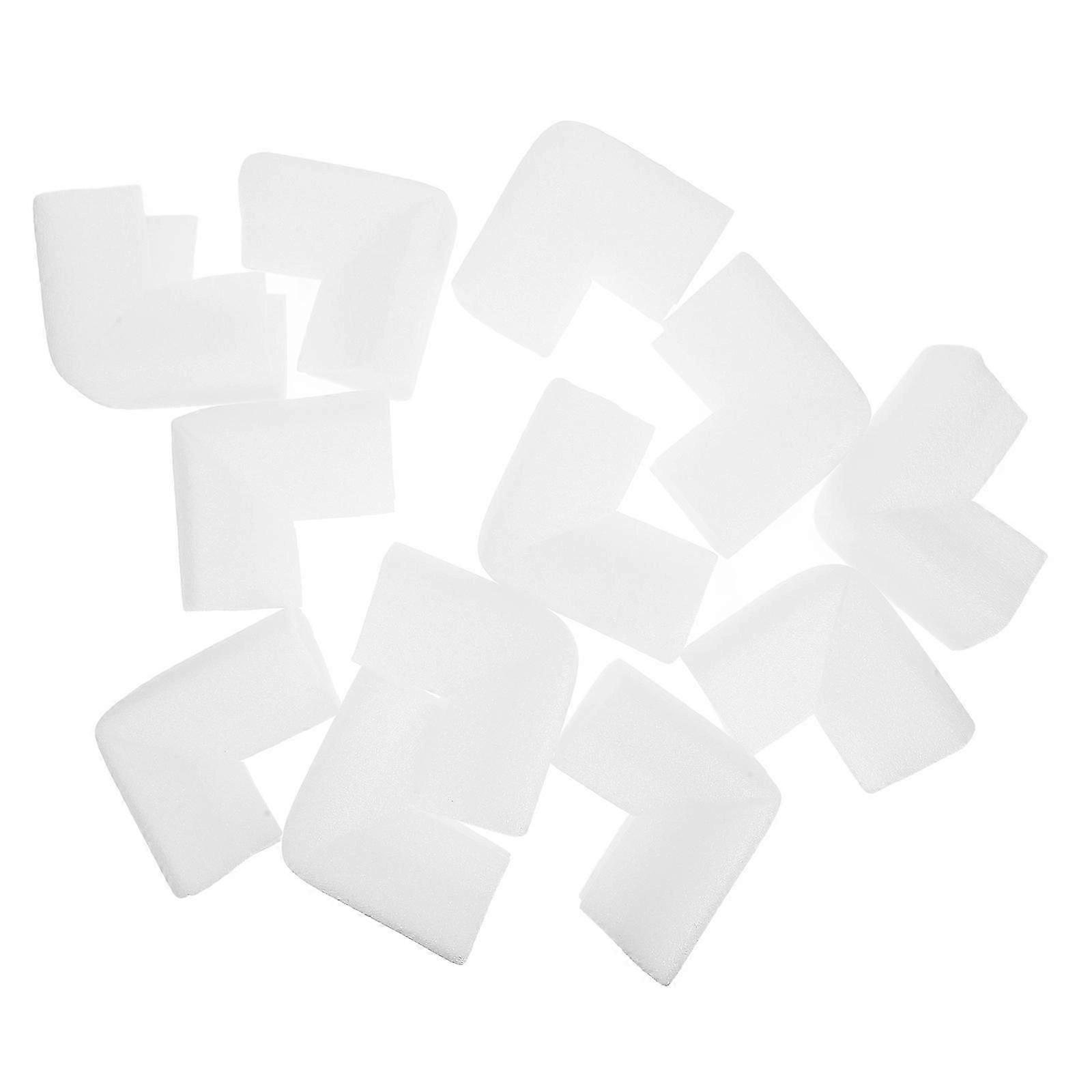 Packaging Corner Protectors | Moving Edge Guards | 12Pcs White Soft EPE