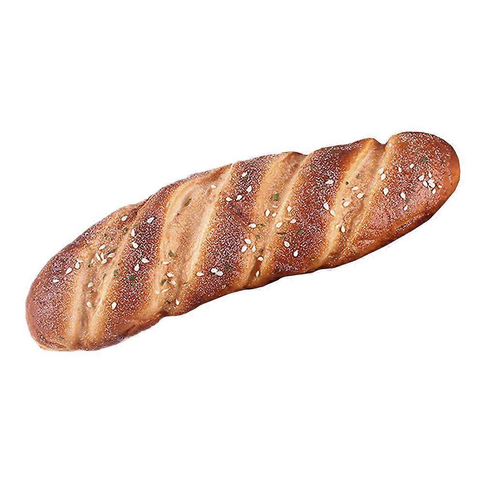 Simulated Bread Model Artificial Sesame Bread Chic PU Bread Photo Prop