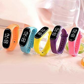 Reloj electrónico para niños LED Reloj deportivo digital Resistente al agua A la moda Preciso Cronometraje claro
