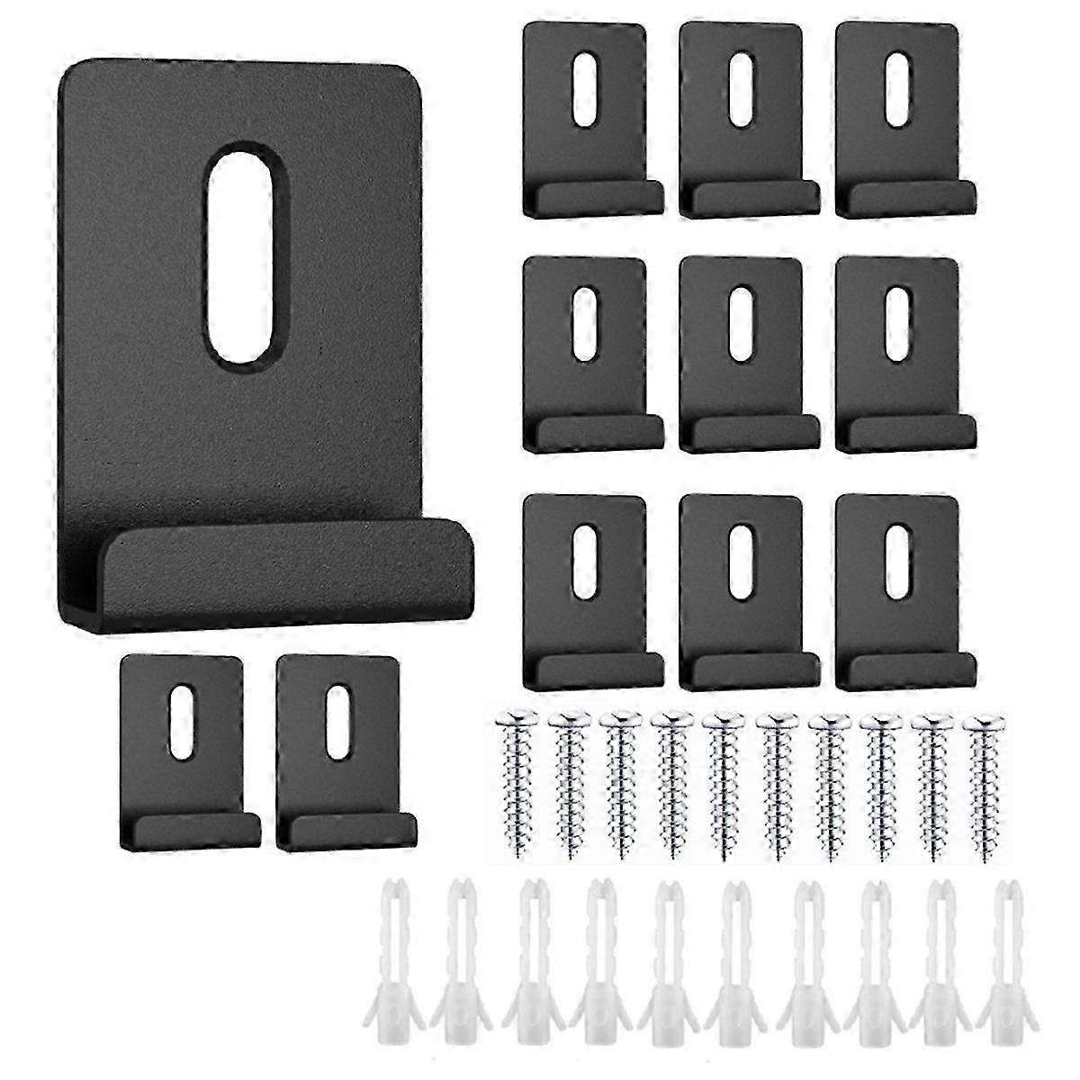 hanging clip compatible with frameless mirrors, featuring a sturdy and durable adjustable arm.