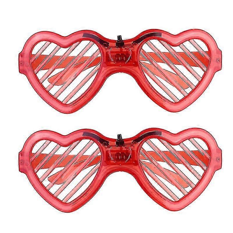 2pcs glühende Partybrille
