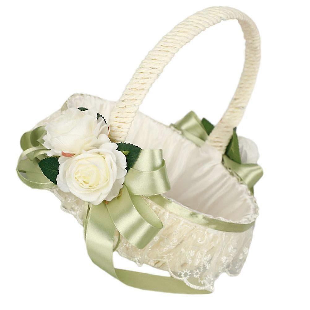 Graceful Wedding Basket for Flowers, Suitable for Elegant Gatherings