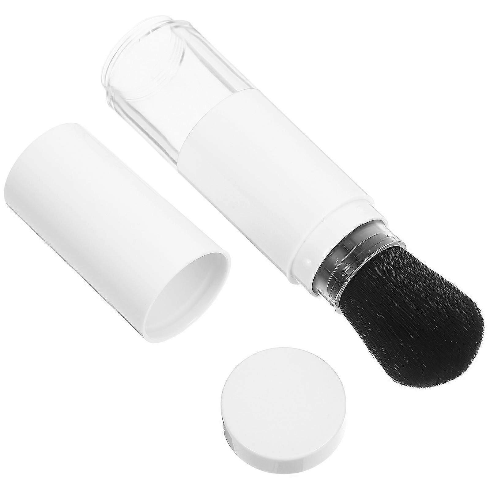 Multifunctional Flat Top Brush for Foundation with Refillable Powder Storage